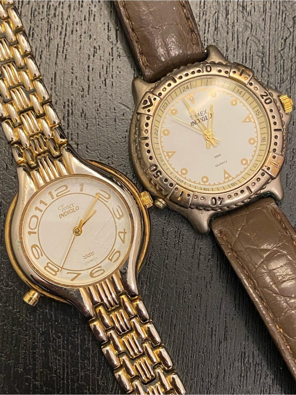 Pair of Timex Indiglo Women’s Analog Watches